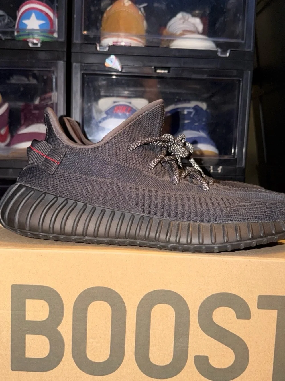Yeezy Boost 350 V2 Black/Reflective Men’s Sneakers